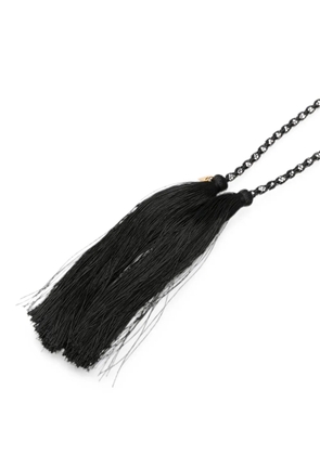Forte Forte embellished tassel-detail belt - Black