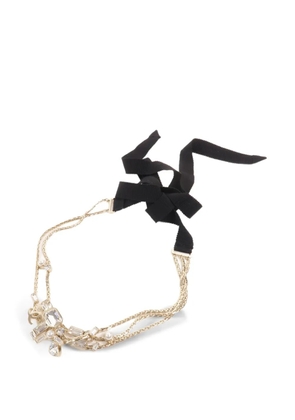 CHANEL Pre-Owned Coco Mark choker - Gold