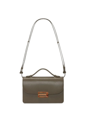 Victoria Beckham small Dorian leather cross body bag - Brown