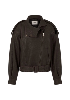 ducie Serpa grained calf leather jacket - Brown