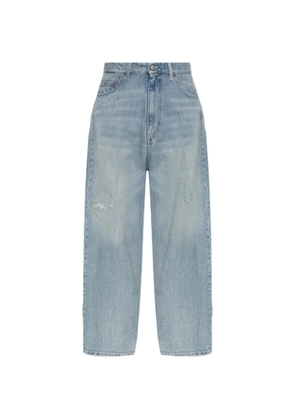 MM6 Maison Margiela distressed faded jeans - Blue