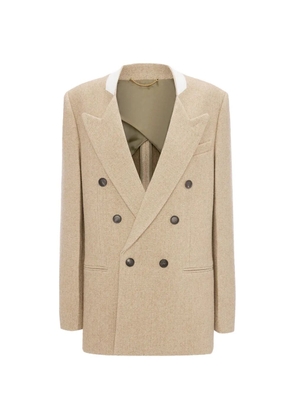 Victoria Beckham Beatrice double-breasted blazer - Neutrals