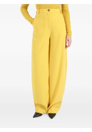 Elisabetta Franchi belt-loop wide-leg trousers - Yellow