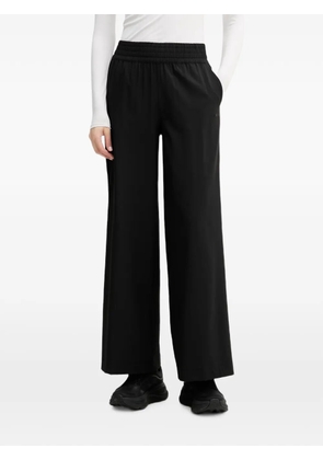 DKNY high-rise wide-leg trousers - Black