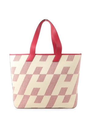 Hermès Pre-Owned 40 Biais canvas tote bag - Neutrals