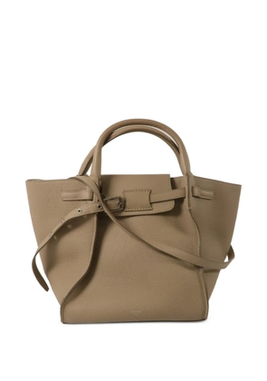 Celine Pre-Owned Big Bag buckle-fastening tote bag - Grey