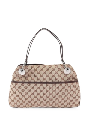 Gucci Pre-Owned GG canvas shoulder bag - Neutrals