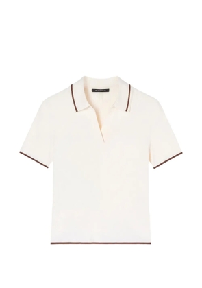 Armani Exchange contrast-trim short-sleeve T-shirt - White