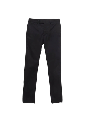 Christian Dior Pre-Owned Uniforme twill trousers - Blue