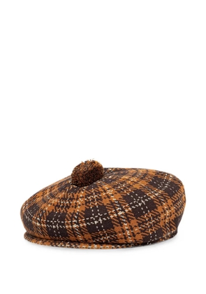 Kangol New Heritage flat cap - Brown