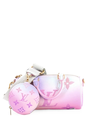 Louis Vuitton Pre-Owned Papillon Handbag Spring in the City Monogram Giant Canvas BB shoulder bag - Pink