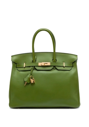 Hermès Pre-Owned 2008 Swift Birkin Retourne 35 handbag - Green