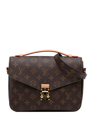 Louis Vuitton Pre-Owned 2010-2026 Monogram Pochette Metis satchel - Brown