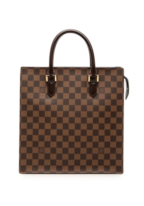 Louis Vuitton Pre-Owned 2003 Damier Ebene Venice Sac Plat tote bag - Brown