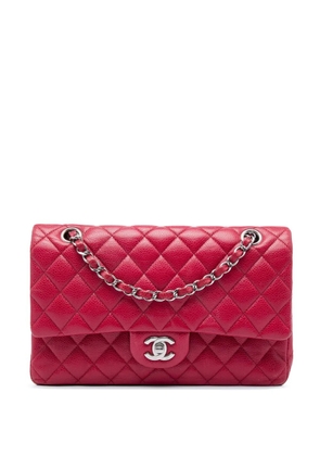 CHANEL Pre-Owned 2010-2011 Medium Classic Caviar Double Flap shoulder bag - Red