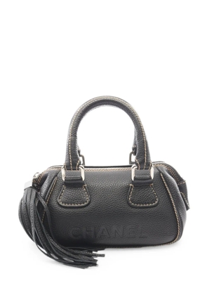 CHANEL Pre-Owned 2003-2004 leather handbag - Black