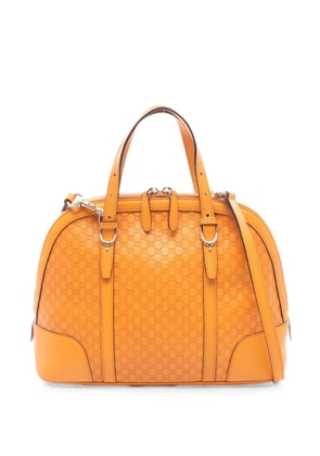 Gucci Pre-Owned Micro GG Guccissima handbag - Orange
