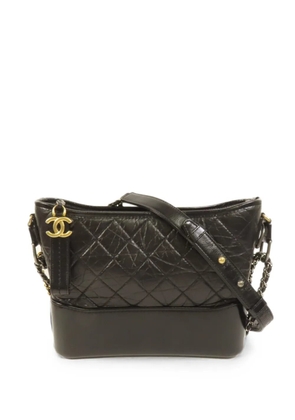 CHANEL Pre-Owned medium Gabrielle quilted cross body bag - Black