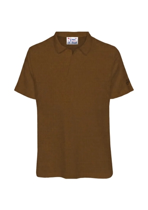 MC2 Saint Barth Fraser short-sleeve polo shirt - Brown