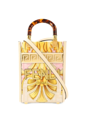 Fendi Pre-Owned Sunshine mini leather tote bag - Neutrals