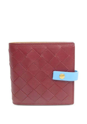 Bottega Veneta Pre-Owned Intrecciato leather wallet - Red