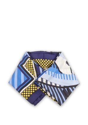 Hermès Pre-Owned square-shape scarf - Blue