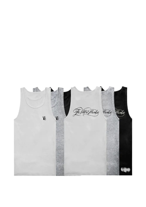 HELLSTAR logo-print tank tops (pack of three) - White