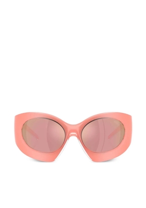Diesel oval-frame sunglasses - Pink