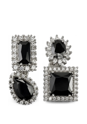 Maison Margiela cluster drop earrings - Silver