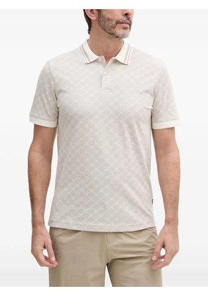 Joop! Jessino monogram-pattern polo shirt - Neutrals