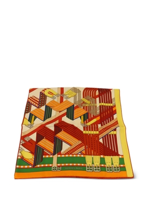 Hermès Pre-Owned Double Sangle scarf - Red