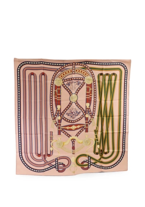 Hermès Pre-Owned Grand Tralala scarf - Pink