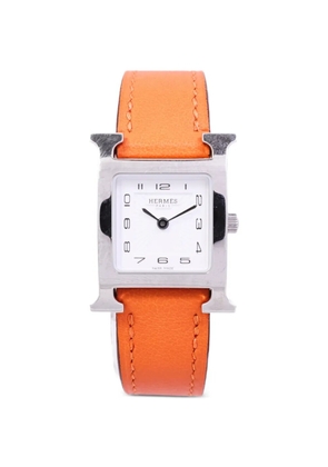 Hermès Pre-Owned H Watch 21mm watch - White