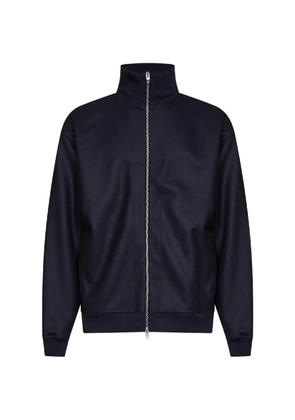 Jil Sander zip-up wool jacket - Blue