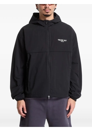 Represent 247 Team zip-up hooded track jacket - Black