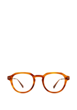 Mykita Elbert round-frame glasses - Brown