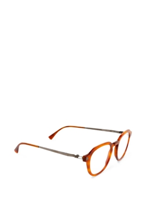 Mykita Elbert round-frame glasses - Brown