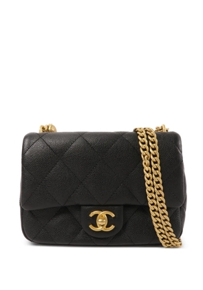 CHANEL Pre-Owned mini Heart Crush Flap shoulder bag - Black
