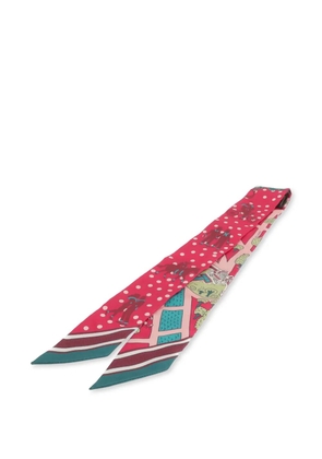 Hermès Pre-Owned silk scarf - Pink