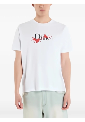 dime logo-print T-shirt - White