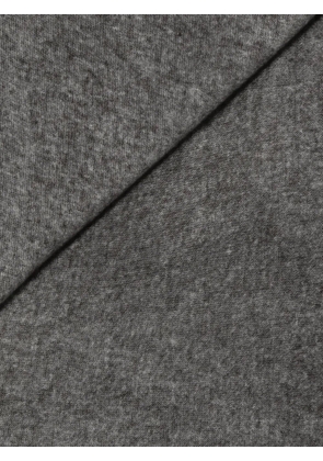 Avant Toi frayed-edge scarf - Grey