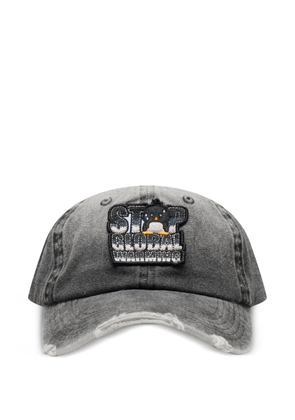 Praying Global Warming baseball cap - Grey