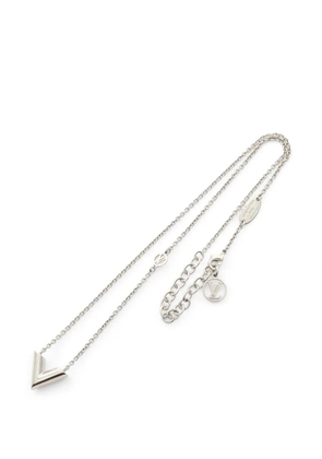 Louis Vuitton Pre-Owned 2023 Essential V necklace - Silver