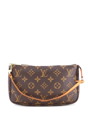 Louis Vuitton Pre-Owned Pochette Accessoires Monogram Canvas clutch bag - Brown
