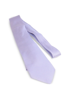 Hermès Pre-Owned silk tie - Purple