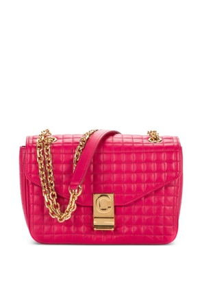 Celine Pre-Owned C quilted cross body bag - Pink