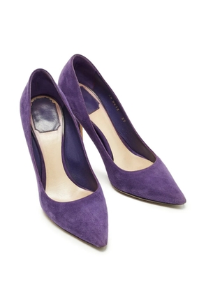 Christian Dior Pre-Owned Cherie pointed-toe pumps - Purple