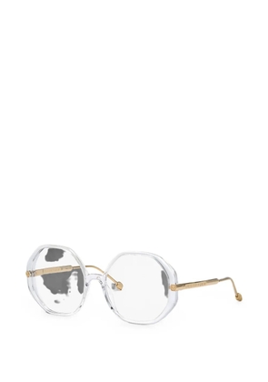 Philipp Plein geometric-frame glasses - Gold