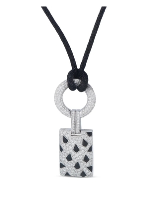 Cartier Panthere diamond and onyx necklace - Silver