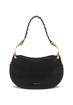 Alexander McQueen Wishbone leather tote bag - Black